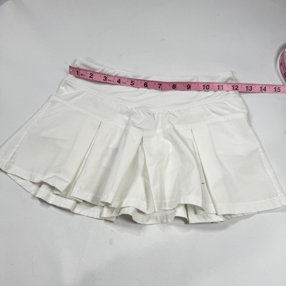 Ivivva White Pleated Skirt for Kids - Picture 3 of 9